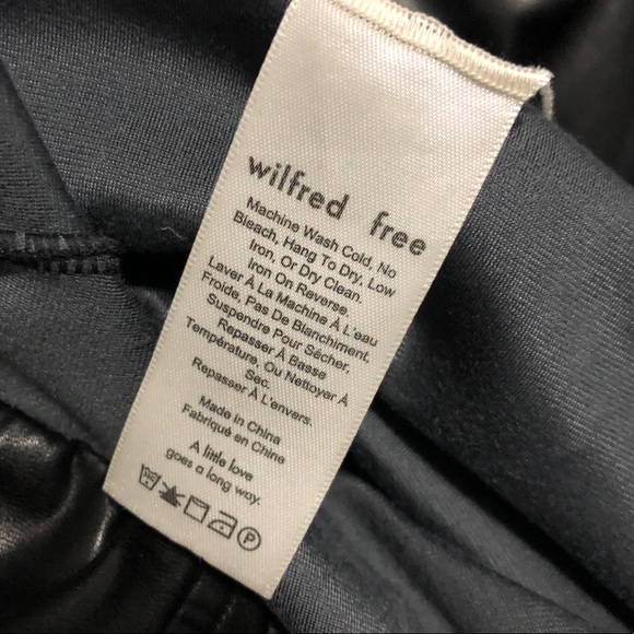 ARITZIA - WILFRED Daria Ankle Vegan Leather Pant - Picture 8 of 9